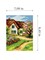 Needlepoint canvas for halfstitch without yarn Cottage 2832F - Printed Tapestry Canvas